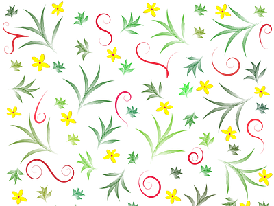 Grass pattern design