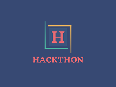 Hackthon Logo brand design logo sketch vector