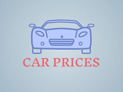 Car Prices Logo brand design logo sketch vector