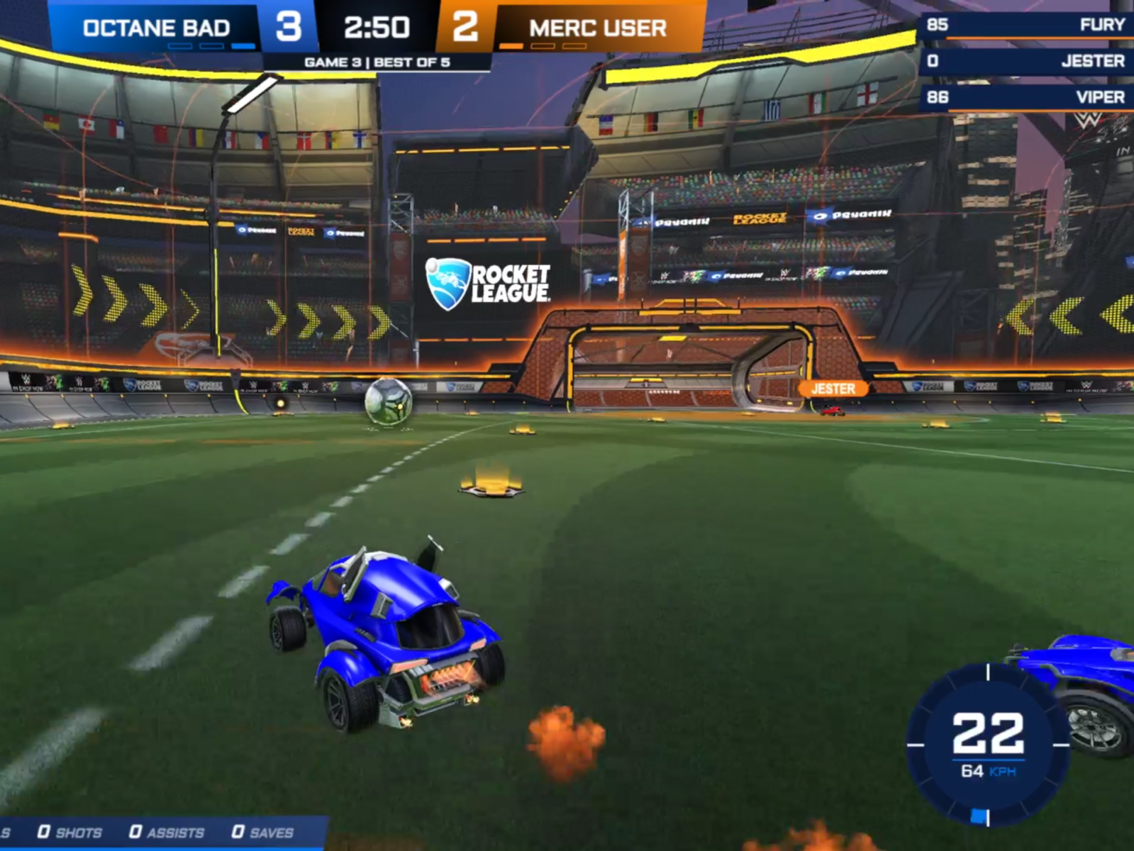 Rocket League RLCS Overlay for Casting and Streaming by LNDR on Dribbble