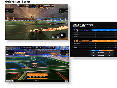 Rocket League Custom Scoreboard Overlay by LNDR on Dribbble