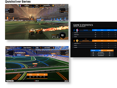 Rocket League Custom Scoreboard Overlay