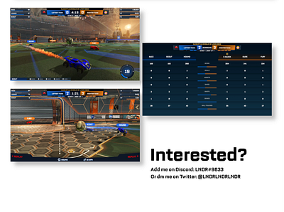 Rocket League Championship Series RLCS Overlay custom overlay custom stream overlays design dynamic overlay illustration logo overlay rl overlay rlcs rocket league rocket league broadcast overlay rocket league overlay ui