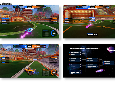 Rocket League Animated Scoreboard Overlay animated broadcast esports facebook hud live livestream obs overlay overlays rl rlcs rocket league tournament twitch youtube