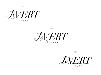 LeVert Beauty Logo logo