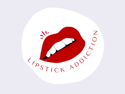 Lipstick branding design graphic design logo