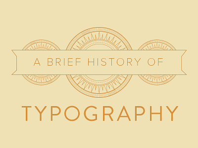 a brief history of brandon grotesque design history emblem logo mark personal project