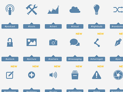 Just a Few Icons freebie icon design icons svg