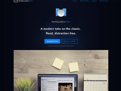 New NetNewsWire Mac Offering Page