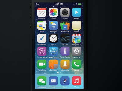 iOS 7 Icons icons ios