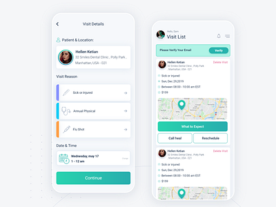 Medical App app app apps application design health medical ui ui ux design uiux ux