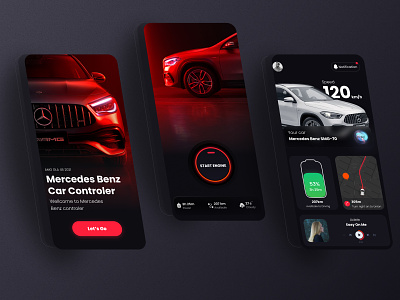 Benz Car Control App app automotive battery black car car charging car connect car smart charge control driving electric electric car energy map navigation remote smart smart car