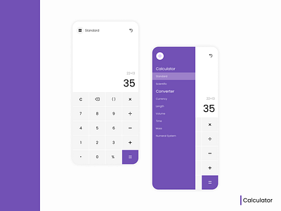 Calculator - Daily UI Challenge #004 app design calculator dailyui dailyuichallenge design figma math minimal ui user interface ux