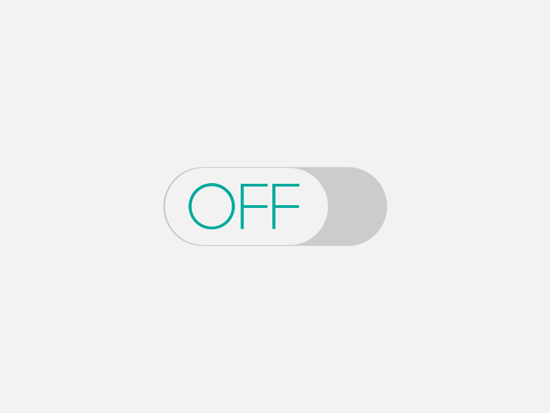On/Off Switch button design flat motion off on switch turn on ui ux uxmotiondesign