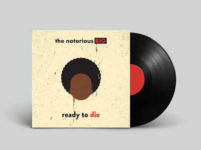 Biggie - Ready To Die album cover artist biggie brooklyn design digitalart digitaldesign graphicdesign illustration illustrator retro vector vectorart vintage vinyl