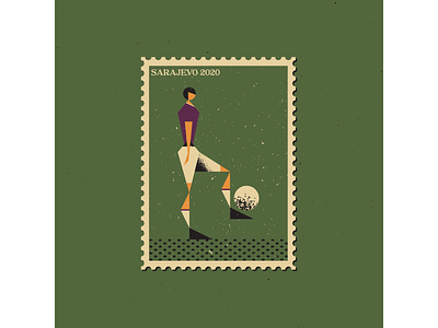 Football digitalart digitaldesign football geometric geometry graphicdesign illustration illustrator retro retro illustration soccer sport stamps stamp texture vector vintage illustration
