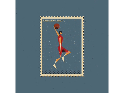 Basketball basketball digitalart digitaldesign geometric geometry graphicdesign illustration illustrator retro retro illustration sport stamps stamp stamps texture vector vintage illustration