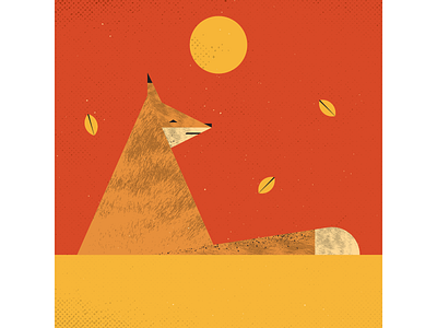 Fox animals digitalart digitaldesign fox geometric geometric illustration geometry graphicdesign illustration illustrator mid century retro retro illustration texture vector