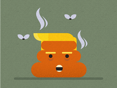 Shithead/Donald Trump america art artist donaldtrump graphicdesign illustration president shithead us vector vectorart