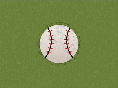 Baseball Ball ball baseball digitalart digitaldesign graphicdesign illustration illustrator sport vector vectorart