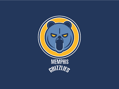 Memphis Grizzlies/Logo artist digitalart digitaldesign grind illustration logo logodesign logos memphis memphisgrizzlies nba vector