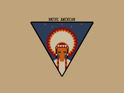 Native American design digitaldesign flatdesign graphicdesign illustration illustrator logo mark nativeamerican vector vectordesign