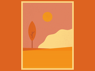 Autumn/September autumn digitalart digitaldesign graphicdesign illustration illustrator landscape september vector