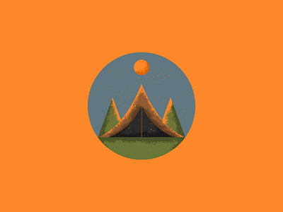 Camping artist camping design digitalart digitaldesign graphicdesign illustration illustrator vector