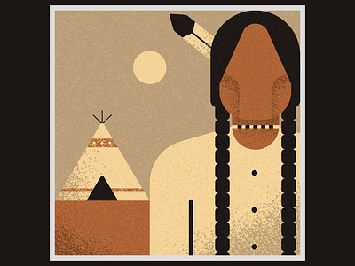 Native American artist design digitalart digitaldesign graphicdesign illustration illustrator native american vector