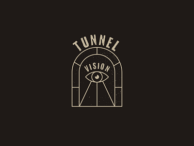 Tunnel Vision artist design digitalart digitaldesign graphicdesign illustration illustrator logo mark tunnel vector vision