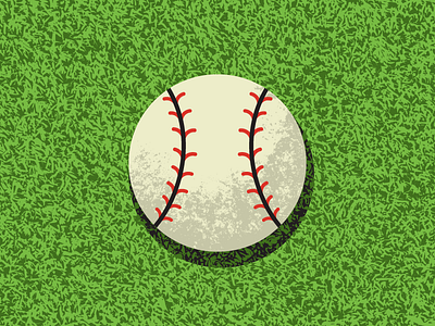 Baseball Ball art artist baseball design digitalart digitaldesign graphicdesign illustration illustrator texture vector vectorart