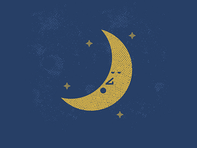 Moon artist design digitalart digitaldesign graphicdesign illustration illustrator mark moon retro space vector vectorart vintage