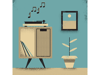 Music artist design digitalart digitaldesign graphicdesign illustration illustrator music retro vector vectorart vintage vynil