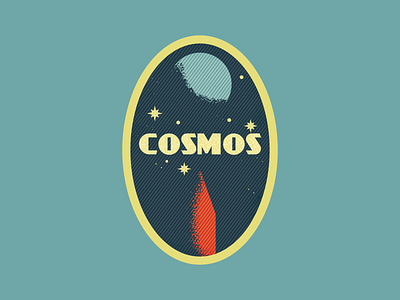 Cosmos artist cosmos design digitalart digitaldesign graphicdesign illustration illustrator patch retro rocket space vector vectorart vintage