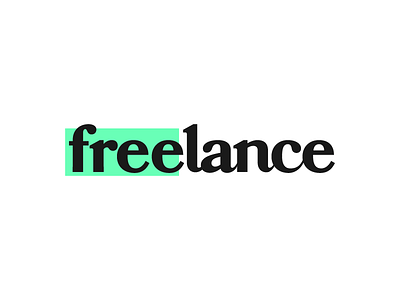Freelance - 1 Hour Logos - Thirty Logos Challenge Day 20 brand branding freelance freelance logo freelancer freelancer logo highlight highlight logo logo logo design thirty logos