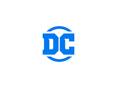 DC Logo Redesign - 1 Hour Logos - Thirty Logos Challenge Day 29