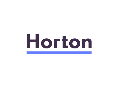 Horton Auto Body and Paint Logo Concept auto logo car logo car repair horton logo logo concept logotype wordmark