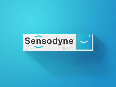 Sensodyne Logo and Packaging Redesign branding identity design logo design packaging design sensodyne smile the futur toothpaste young guns