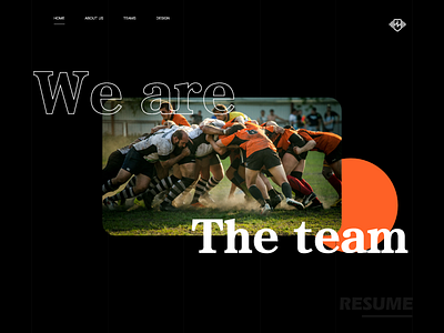 We are the team ui