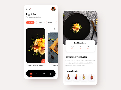 Light Food ui