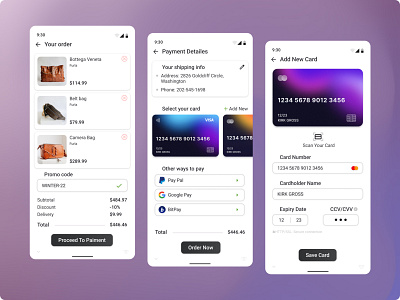 Credit Card Checkout | Daily UI Challenge 002 app challenge checkout credit card checkout daily ui dayli ui challenge design mobile app mobile design online store ui ux