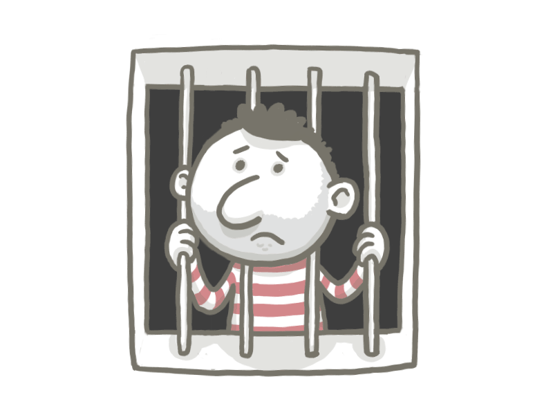 Jailtime animation gif jail prison