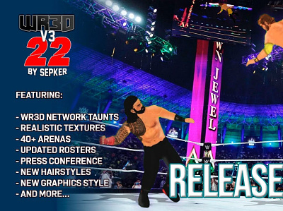 WR3D 2k22 Mod Apk Download - WWE 2k22 Apk Android