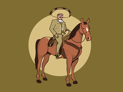 El Rey caballo cantante chente el rancho el rey graphic design horse illustration latinx mariachi mexico people portrait ranch singer tejano vector vicente fernandez