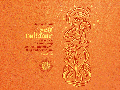 Self Validation - Talisman bengal pattachitra folk art indian art indian illustrator indian sculpture scd balaji thirukkural thirukkural illustrations wisdom