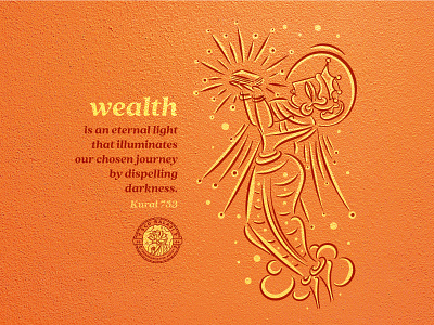 Wealth | Thirukkural Illustration artpreneur program india indian folk art indian illustrator poem scd balaji tamil thirukkural thirukkural illustrations wealth women