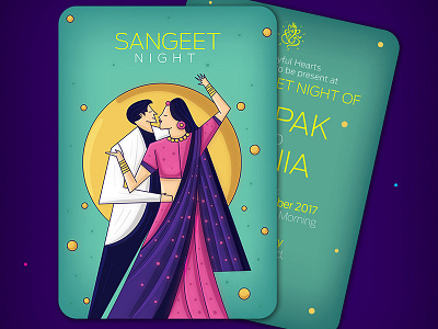 Sangeet designs, themes, templates and downloadable graphic elements on  Dribbble