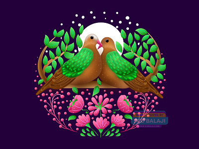 Tamil Nadu's Emerald Dove | Amalgam Collection amalgam bird coimbatore collection couple dove flower india love pattern tamil nadu trees