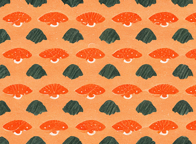 Salmon Sushi Pattern