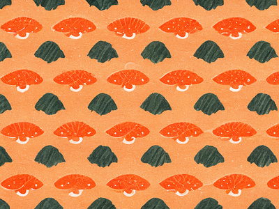 Salmon Sushi Pattern